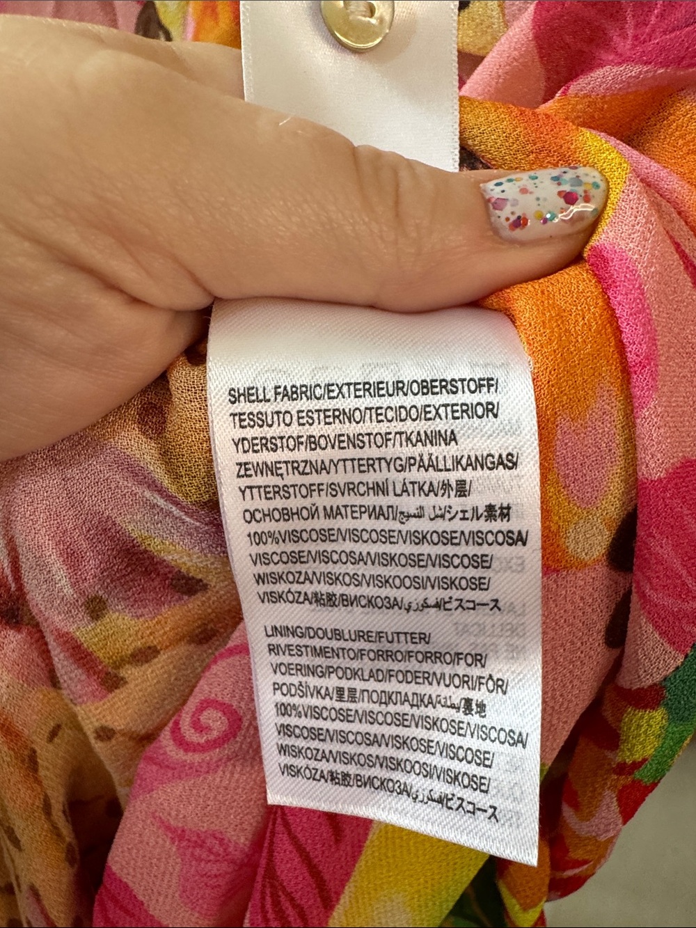 FARM Rio NWT Mixed Prints Maxi Chemise Dress with Belt - Picture 12 of 16